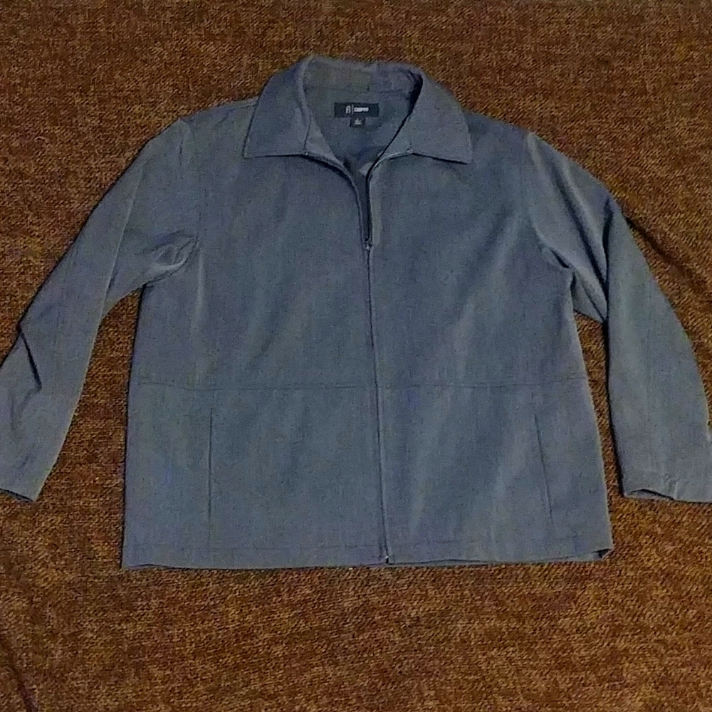Vintage Men's Large dark grey Cooper light jacket